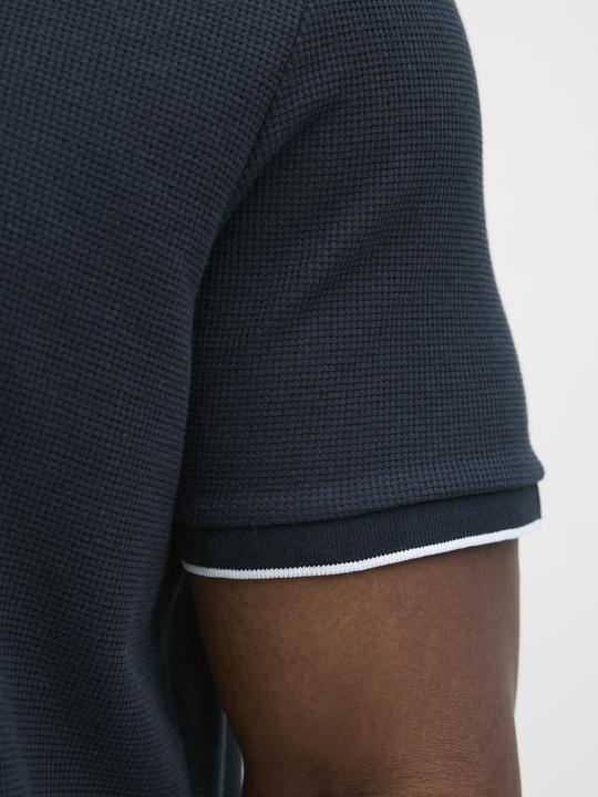 Actual product image Jack & Jones Plus Size Logo Poloshirt Poloshirt (4XL)