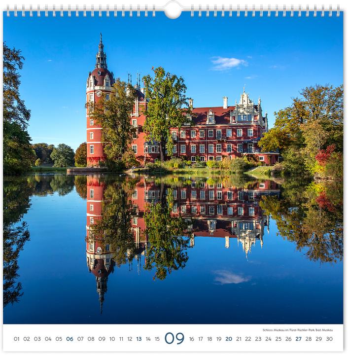 Image du produit Kalender Burgen und Schlsser Sachsen 2026 (30 x 30 cm, Allemand)