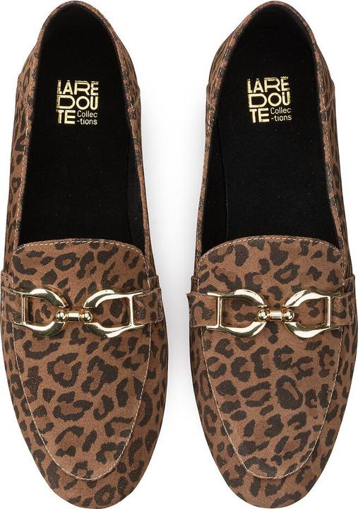Immagine prodotto La Redoute Collections Mocassino in pelle con stampa leo (38)