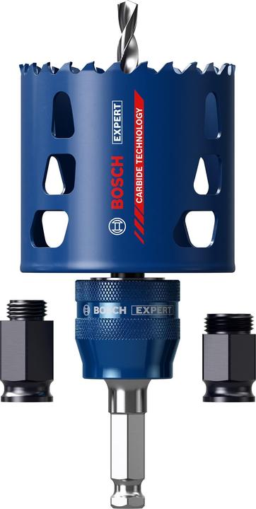 Bosch Professional Zubehör EXPERT Tough Material Lochsäge-Starter-Set, 68 x 60 mm