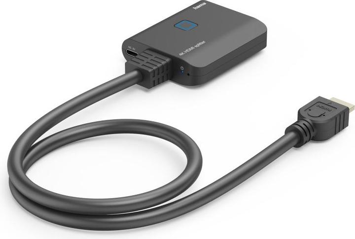 Actual product image Hama 4K HDMI™ splitter, 1 In 2 Out