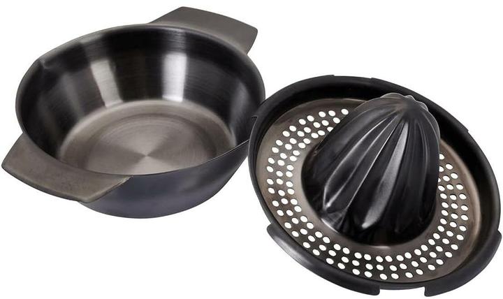 Actual product image Lurch Citrus press stainless steel smokey grey