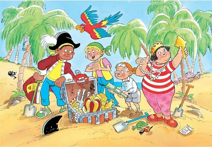 Actual product image Jan van Haasteren Puzzle Junior Treasure Hunt, 150. (150 pieces)