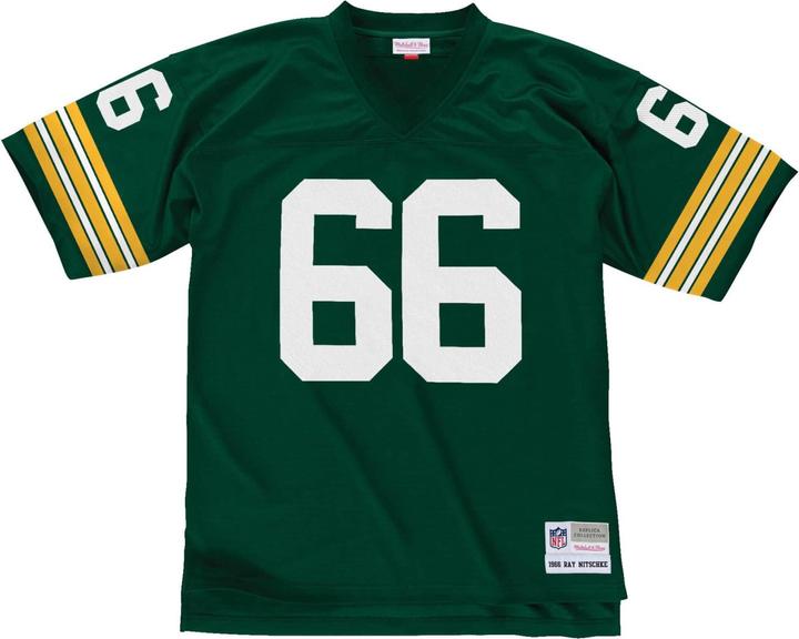 Mitchell & Ness NFL Legacy Jersey - Green Bay Packers 1966 Ray Nitschke - S (S)