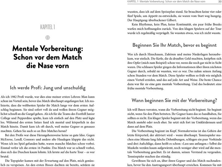 Actual product image Winning Ugly – Mentale Kriegsführung im Tennis (German, Brad Gilbert, 2021)