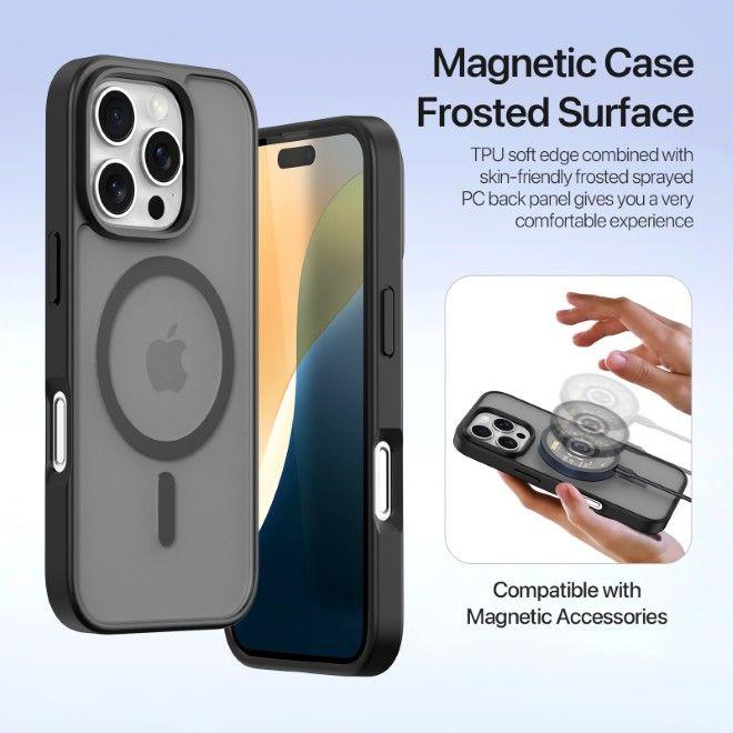 Produktbild Dux Ducis Lawa Series MagSafe Kunstleder Bookcover Hülle (Apple iPhone 16 Pro)