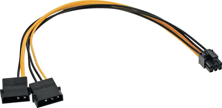 Actual product image Aquatuning PCI-E power adapter