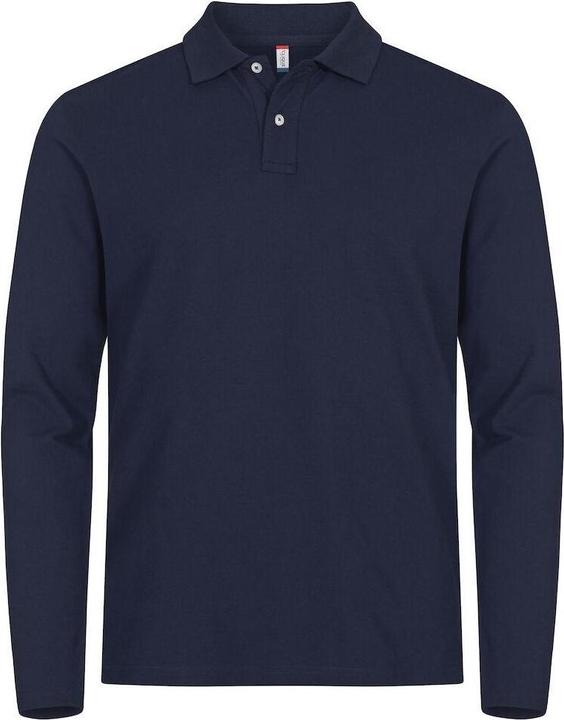 Clique Premium Poloshirt Langärmlig (L)