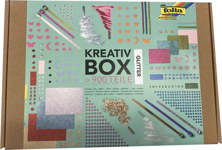 Immagine prodotto Folia Scatola dell'artigianato Glitter 900tlg.