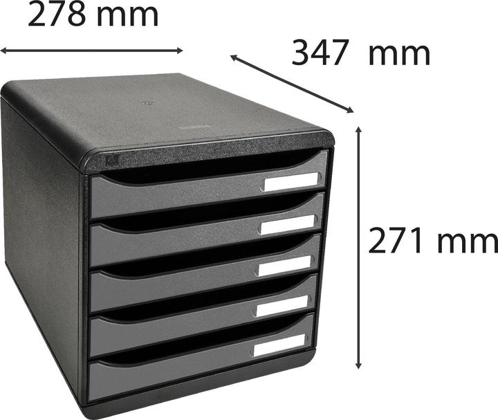 Actual product image Exacompta Stackable boxes (A4+)
