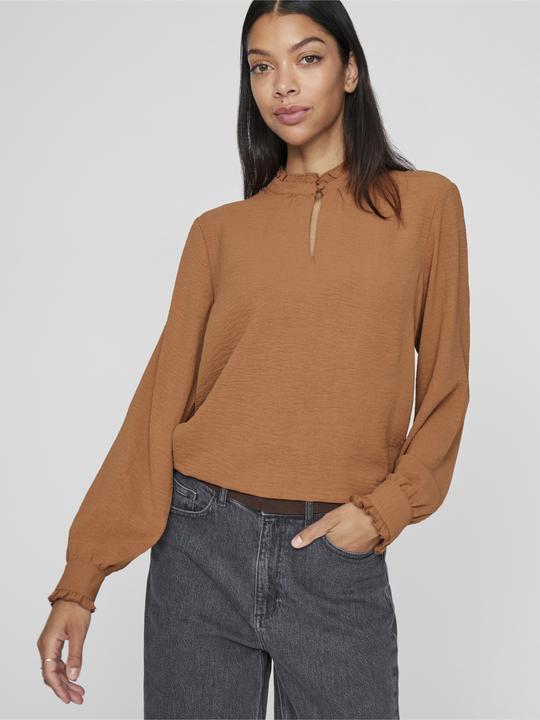Produktbild Vila High Neck Oberteil mit langen Ärmeln (38)