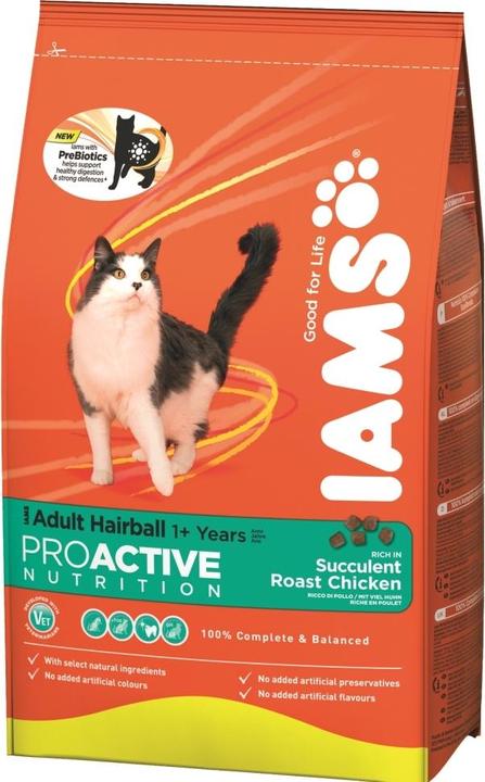 Produktbild Iams Pro Active Health Adult Hairball Control (Adult, 1 Stk., 10000 g)