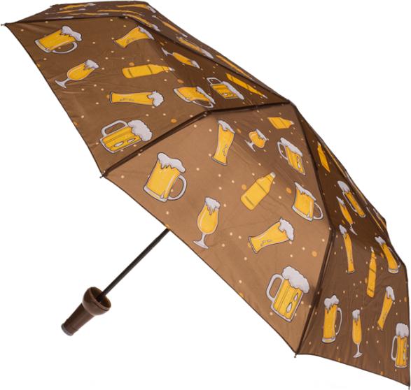 Out of the blue Taschen-Regenschirm Bierflasche