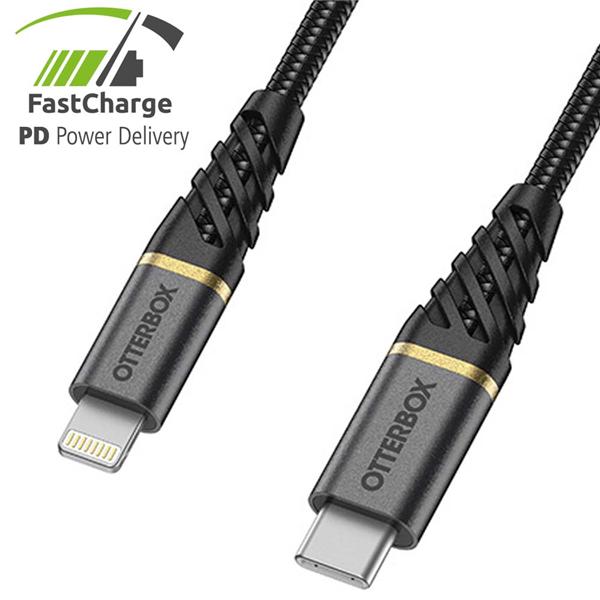 Actual product image OtterBox USB-C – Lightning Cable (1 m, USB 2.0)