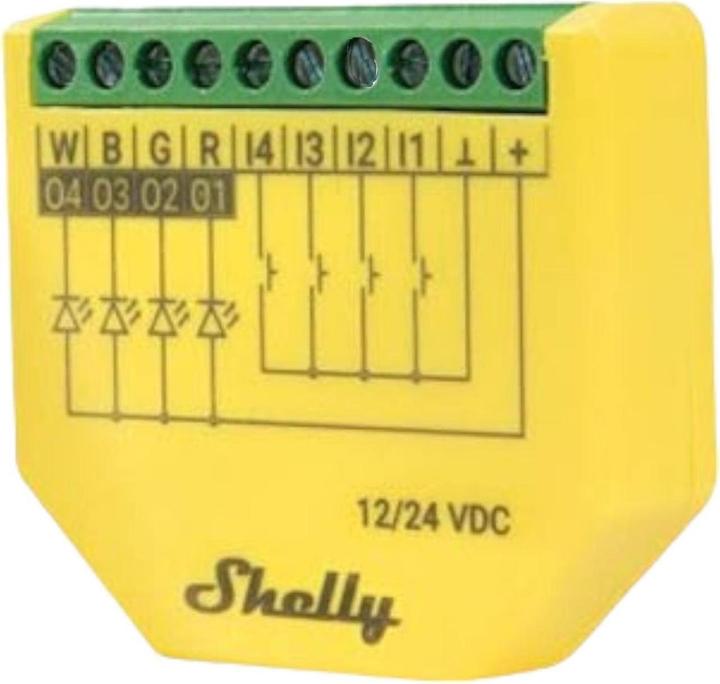 Immagine prodotto Shelly Plus RGBW PM (Attuatore dimmerabile)