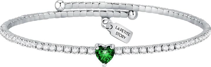 La Petite Story Lux Love Heart Armreif (Edelstahl)