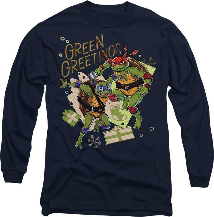 Teenage Mutant NT Christmas Greetings TShirt (XXL)