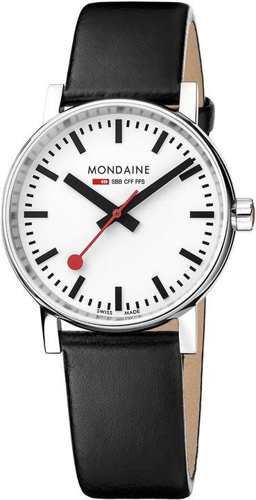 Actual product image Mondaine Evo2, PayChip (Analogue wristwatch, Swiss made, 35 mm)