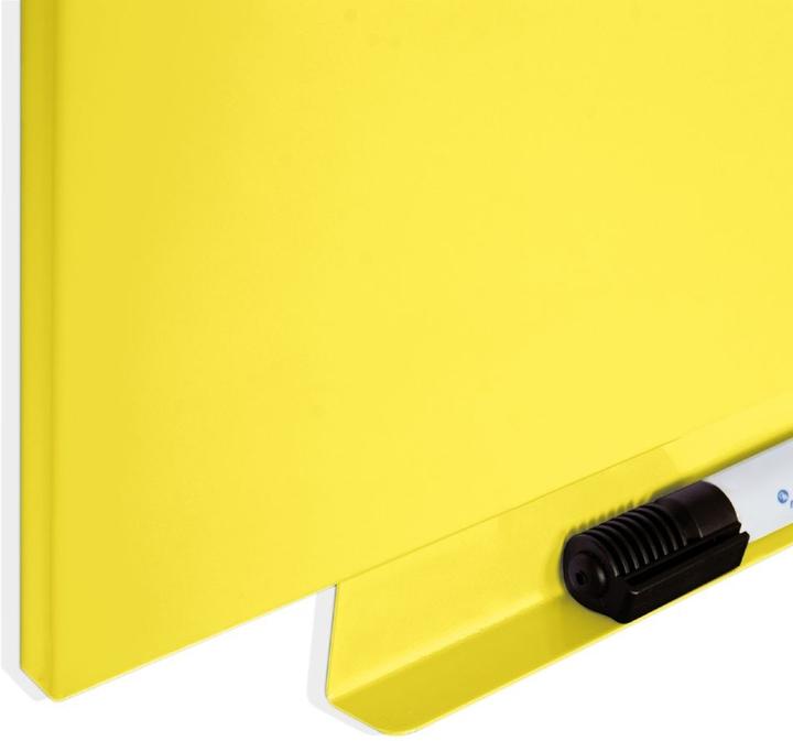 Actual product image Rocada Skinwhiteboard module painted 75x115cm RAL 1016 sulphur yellow (75 x 115 cm)