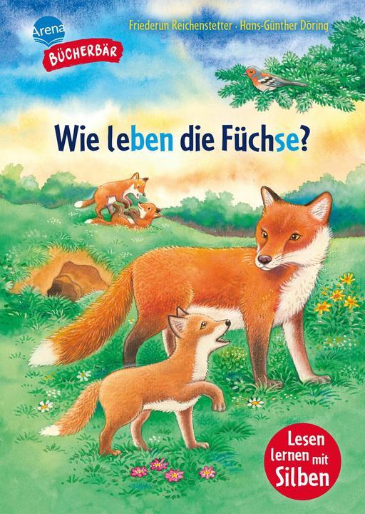 Productafbeelding Arena Sachwissen für Erstleser – Wie leben die Füchse? (Duits, Reichenstetter, Friederun/Döring, Hans-Günther, 2025)
