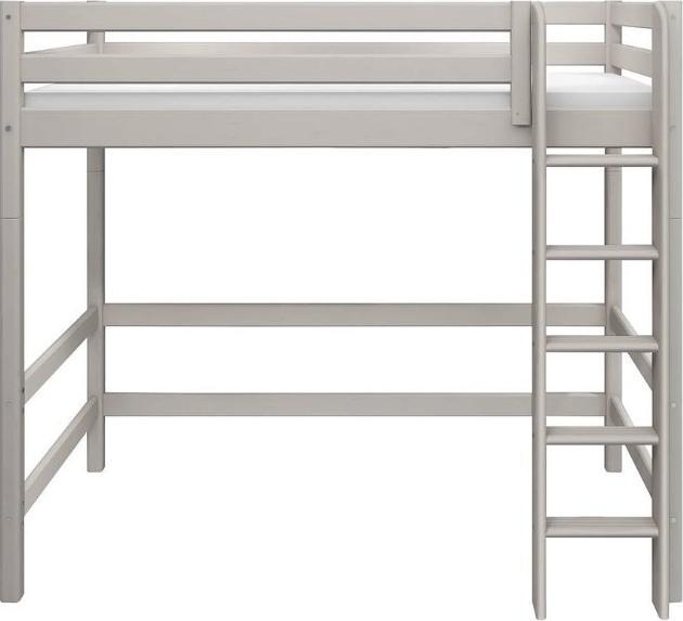 Image du produit Flexa Lit mezzanine 90x200 Échelle Verticale Gris Classic (90 x 200 cm)