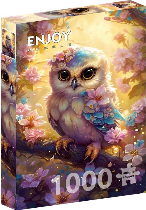 Actual product image Enjoy Puzzle Puzzle 1000 pieces - Gentle Owl (1000 pieces)