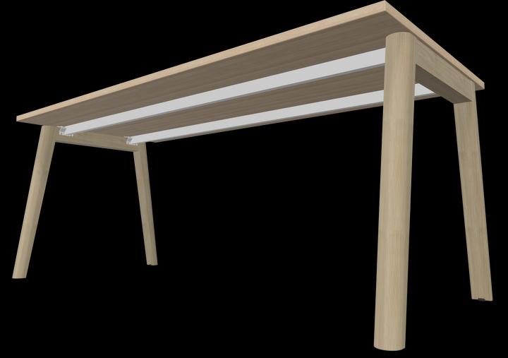 Produktbild Narbutas Nova Wood Schreibtisch (1800 x 800 x 740 mm)