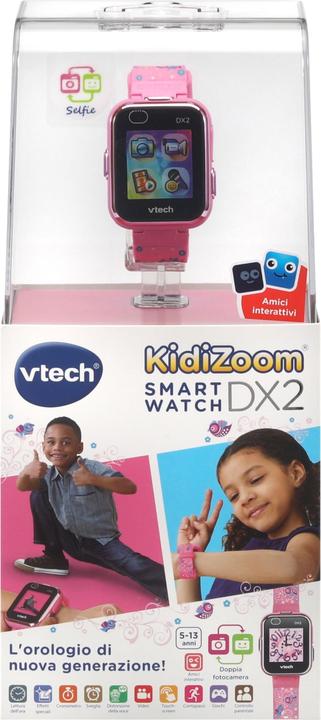 Produktbild VTech Kidizoom Smartwatch DX2 Rosa con uccellini