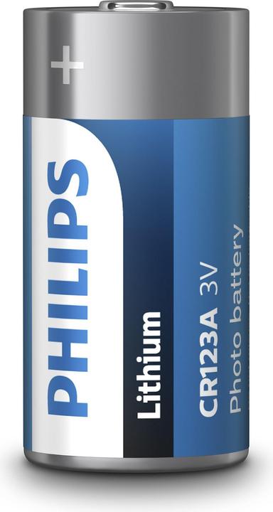 Produktbild Philips Akku CR123A/01B (1 Stk., RCR123A, CR123A, 1300 mAh)