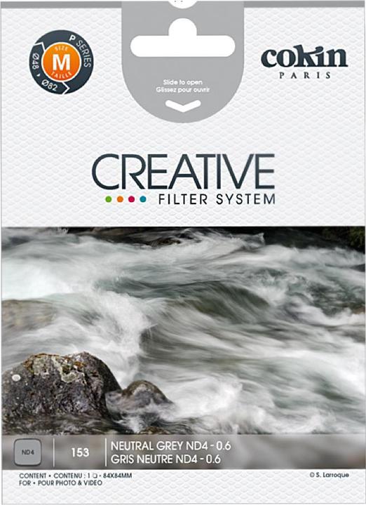 Actual product image Cokin Filter P153 ND 4 (82 mm, Neutral density filter, 84 mm)