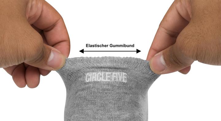 Produktbild Circle Five 6 Paar Füsslinge mit Silikongrip (6er Pack, 39 - 42)