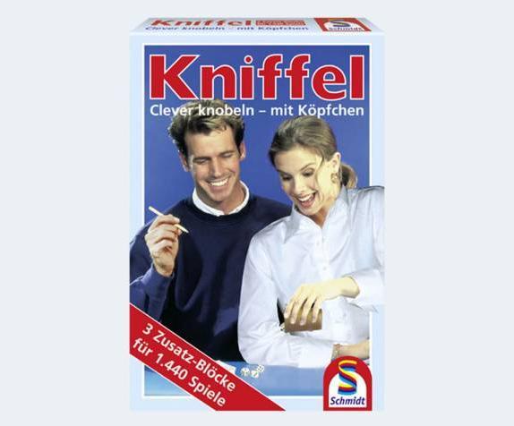 Actual product image Schmidt Spiele SSP49039 - Kniffelblock - 3 pieces for 1440 games, 2-8 players, ages 8+ (DE edition) (German)