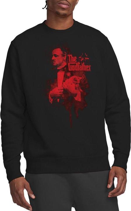 Actual product image The Godfather Unisex Adult Don Vito Corleone Drip Sweatshirt (XXL)