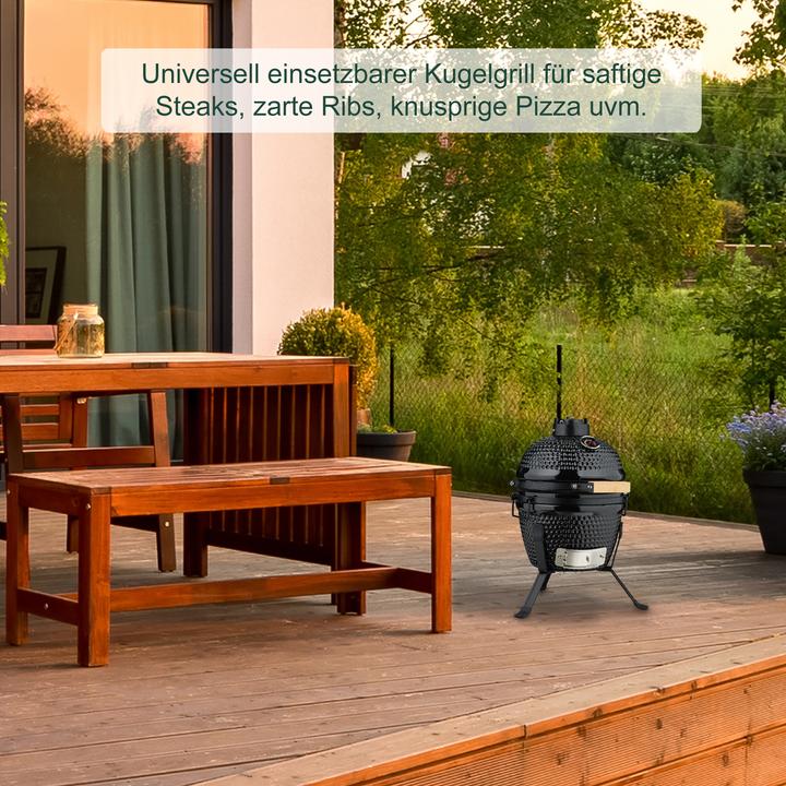 Actual product image Relaxdays Kamado grill (260 mm)