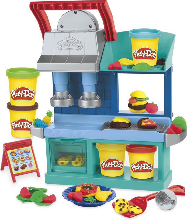 Actual product image Play-Doh Kitchen Creations Colourful Restaurant Kitchen Play Set