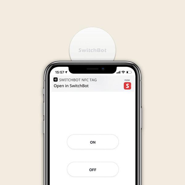Produktbild SwitchBot Smart Tag NFC-Tag Aufkleber 3er pack ws