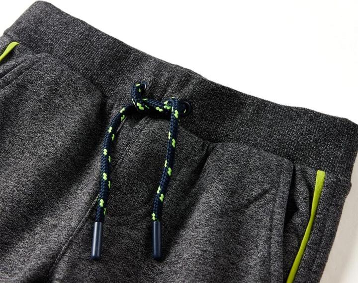 Actual product image VidaXL Children's tracksuit bottoms grey melange 92,Material: 80 (92)