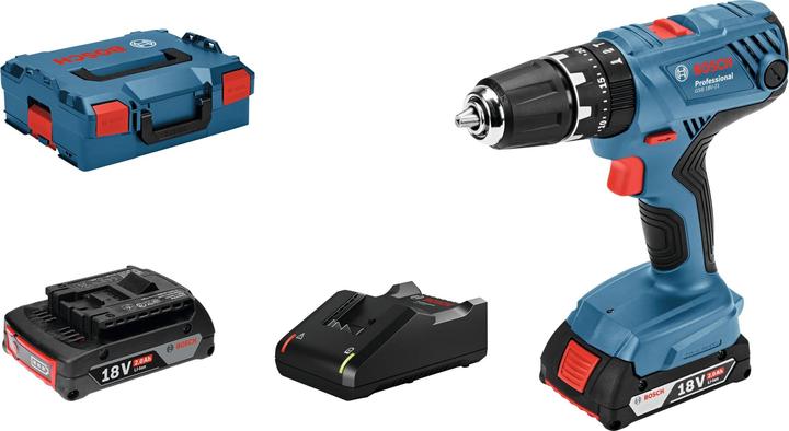 L-BOXX 136, Snellader, 2 batterijen