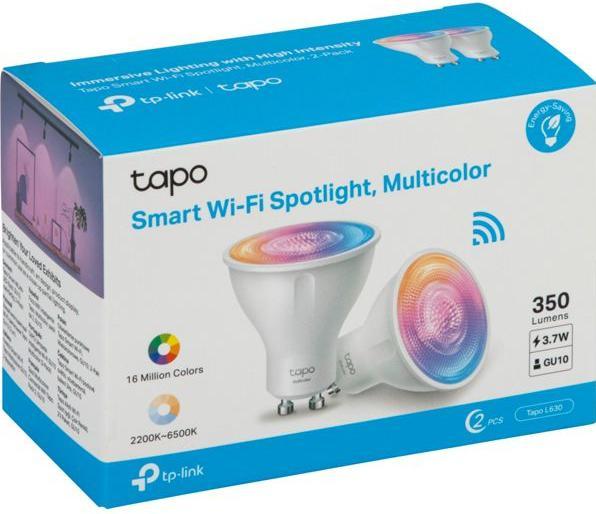 Image du produit TP-Link Tapo L630 (2-pack) (GU10, 3.70 W, 350 lm, 2 x, E)