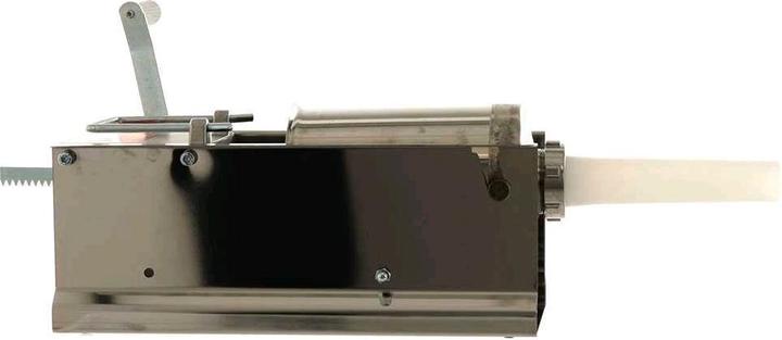 Actual product image Reber N INOX Manual tabletop sausage filler with 2 speeds3 kg