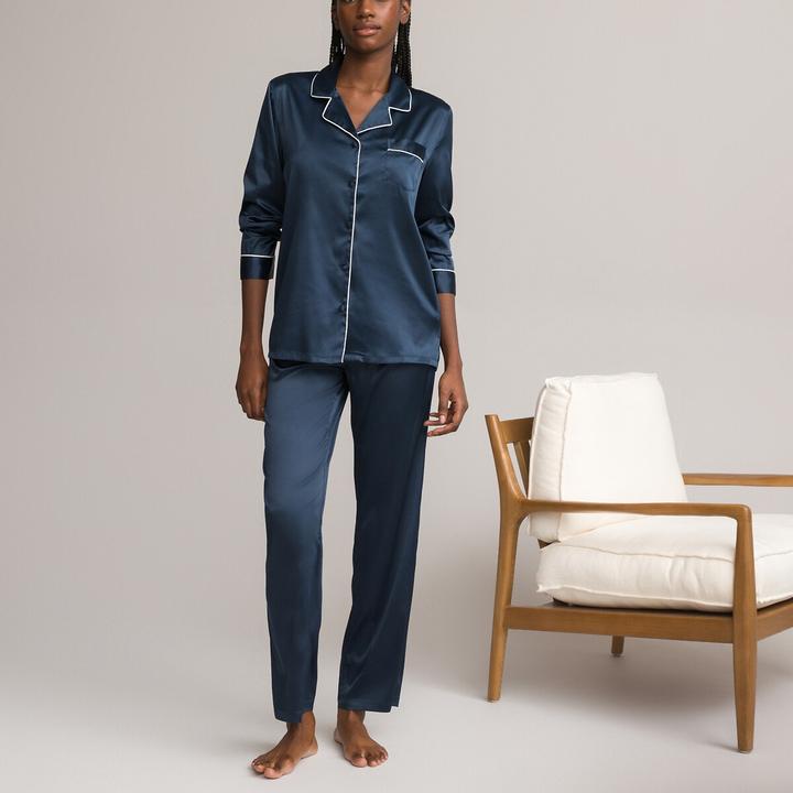 Produktbild La Redoute Collections Pyjama aus Satin (38)