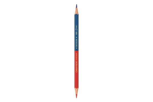 Produktbild Caran d'Ache Prismalo Aquarelle Bicolor Farbstift (Blau, Rot, 1 x)