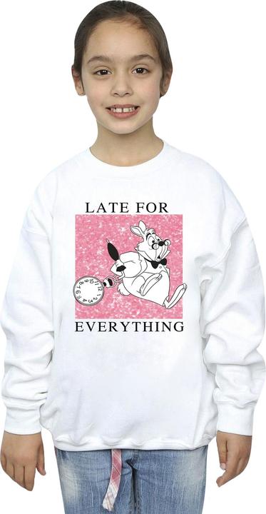 Image du produit Disney Sweatshirt fille Alice In Wonderland Lapin blanc (152, 158)