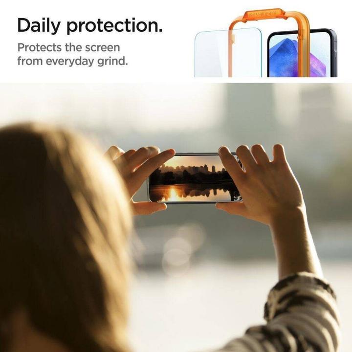 Produktbild Spigen ALM Glas.Tr Sam A55 5G 2szt. szkło hartowane AGL07775 (2 Stück, Samsung Galaxy A55)