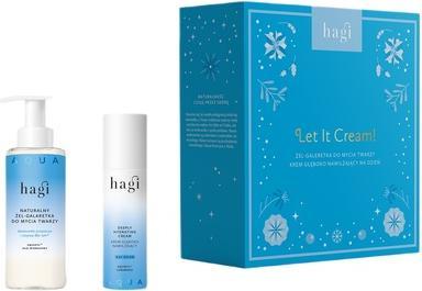 Produktbild Hagi Hagiset Let It Cream Aqua Zone Moisturizing Day Cream 50ml und Gel-Gel Face Wash 150ml (Gel, 50 ml)