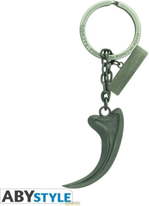 Actual product image ABYstyle Portachiavi Jurassic Park in metallo : Claw (ax2)