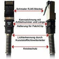 Produktbild PatchSee PCI6Patch - Patch-Kabel - RJ-45 (M) bis RJ-45 (M) - 2.1 m - UTP - CAT 6a - geschirmt - S... (U/UTP, CAT6a, 2.10 m)