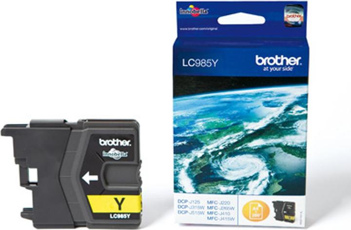 Actual product image Brother Lc-985y (Y)