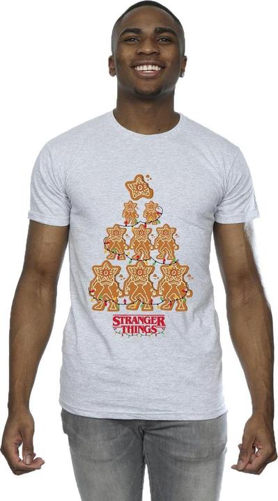 Immagine prodotto Netflix Stranger Things Gingerbread Maglietta Uomo (4XL)