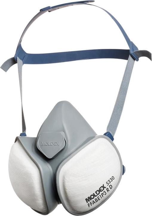 Image du produit Moldex demi-masque 5330 01 FFA1B1E1P3 R D Compact Mask (A1P3 R)